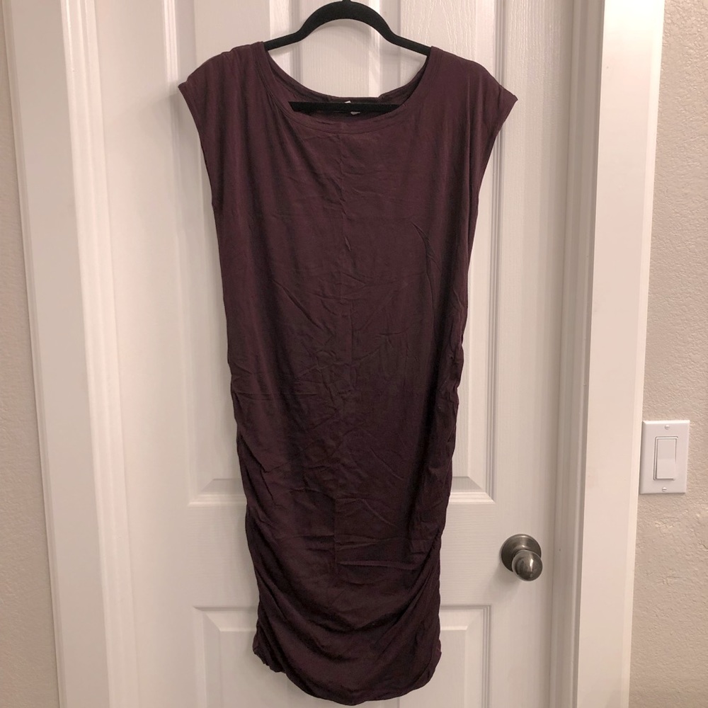 Gap Maternity Purple T-shirt Dress